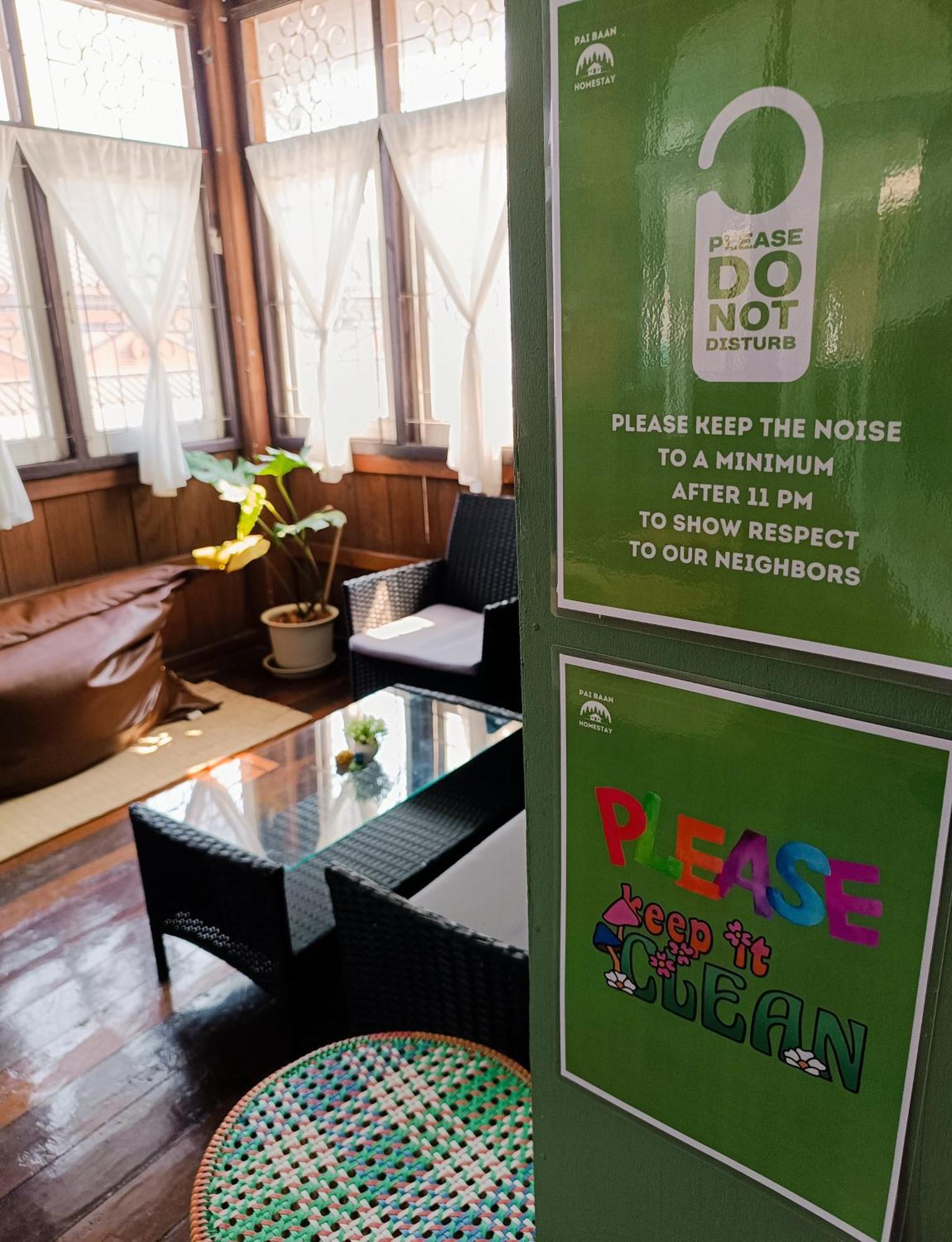 Pai Baan Homestay ปายบ้าน โฮมสเตย์ ถนนคนเดินปาย 外观 照片